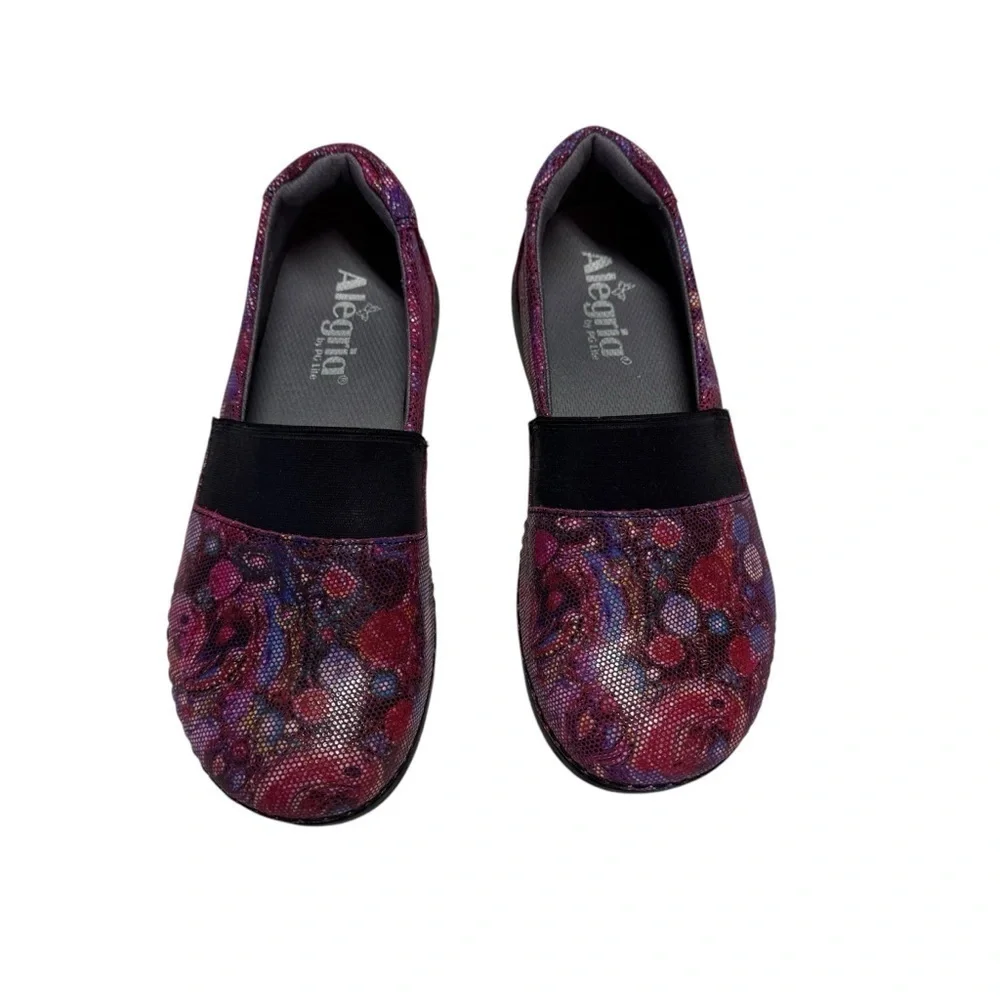 Alegria shoes Women’s 5-5.5 EU 35 Glee Wowie Zowie Slip On Leather GLE-520